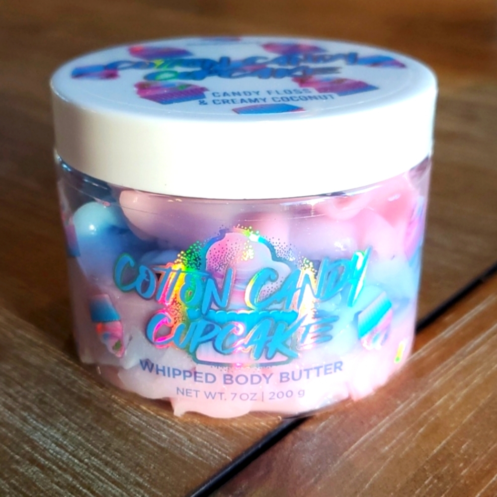 Cotton Candy Cupcake Body Butter - Candy Floss & Creamy Coconut